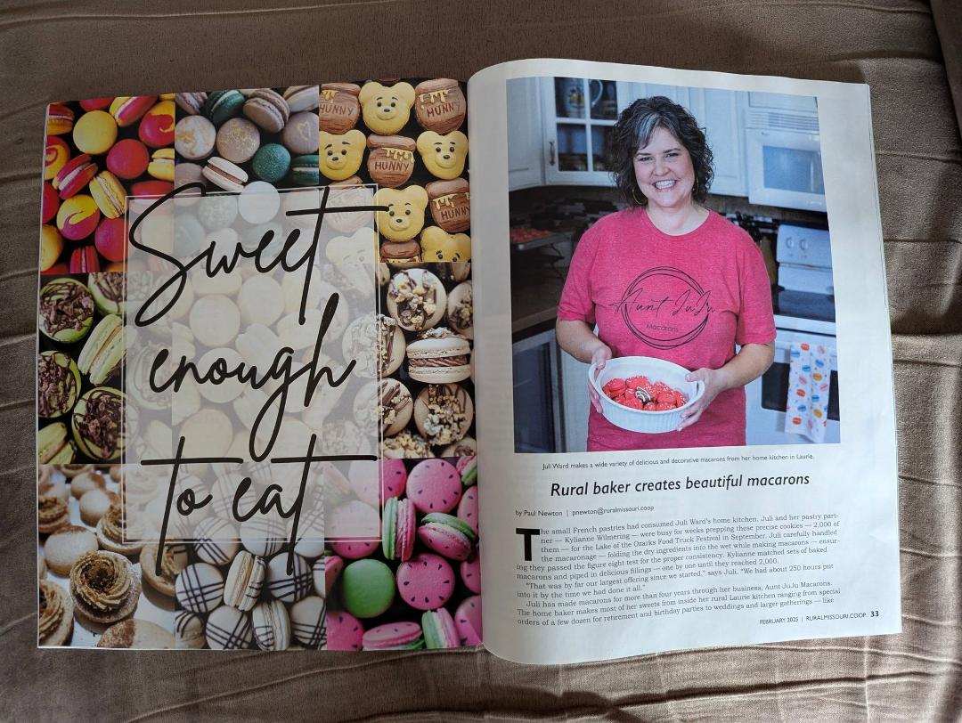 Look who made the Rural Missouri Co-Mo Connect!!
Congratulations Juli!