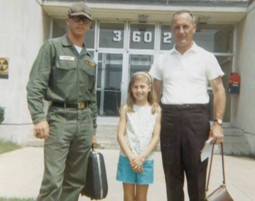 Naval School of Music-Army Element, 1966 (Grandpa Roehrer, Lisa, Bob Roehrer
