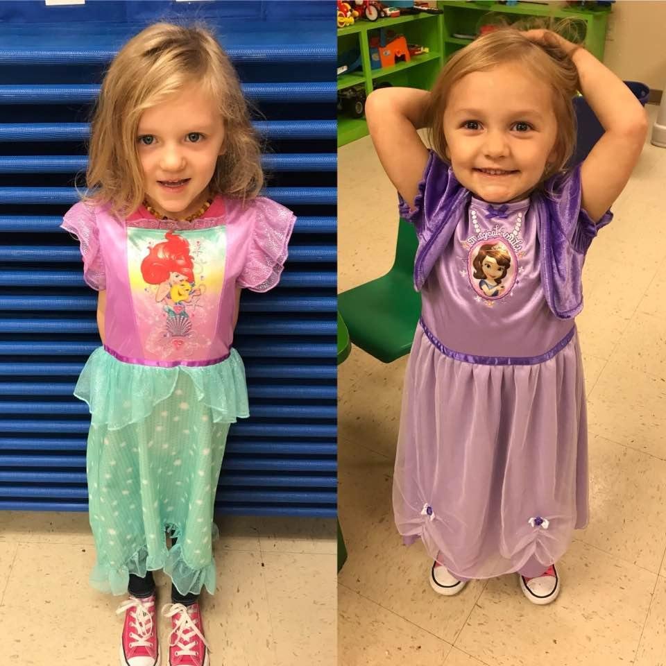 My Princesses!
Homecoming week starts young!!