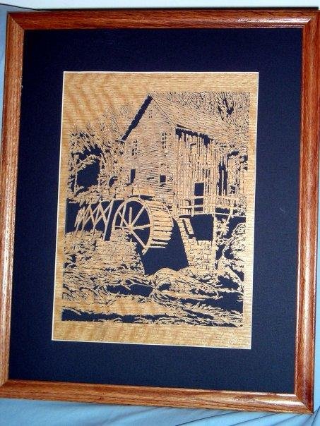 Hand Crafted Scrollsaw Art by Husband