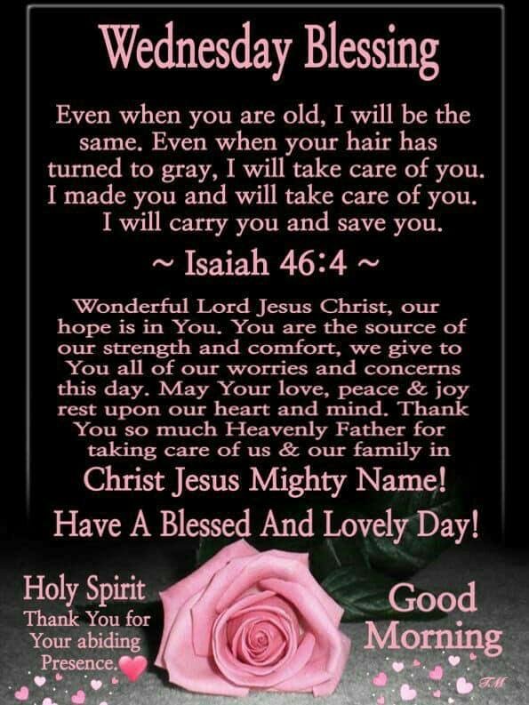 Good morning! So glad my God never changes and he’ll always be here taking care of me😀🥰Lord I thank you and praise you Only!! Have a WINNING Wednesday 🌹