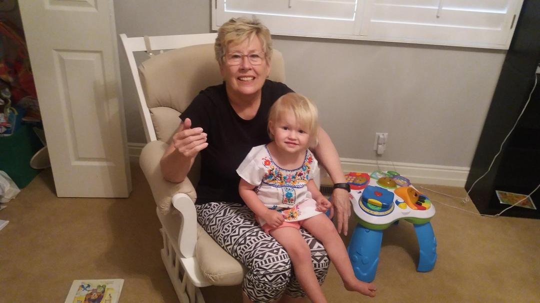 We Are Tending Our Three Grandchildren This Week. Raegen Lost Her Shoes.