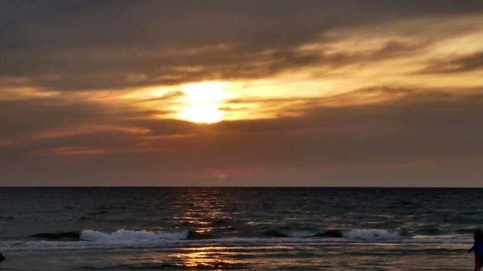 Tonight's sunset from Pass-A-Grille