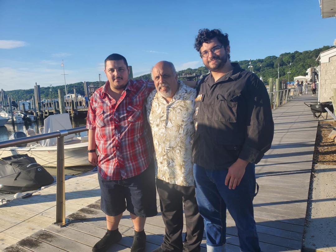 love my 2 adult sons-caring, talented and great to their Dad