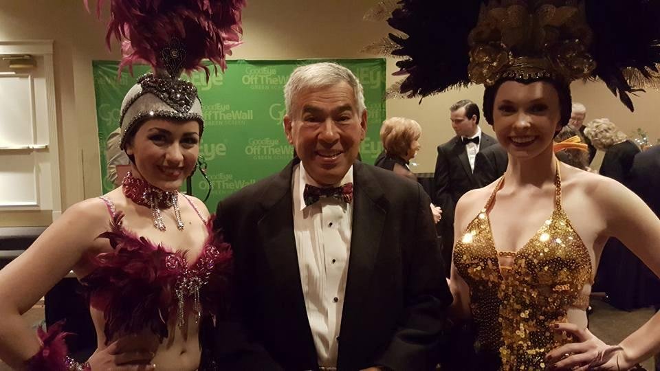 At the R ep Theatre of St.louis 50th anniversary gala. St. Louis has great cultural institutions. I have had season tickets to the Republican for 45 years and two wives!