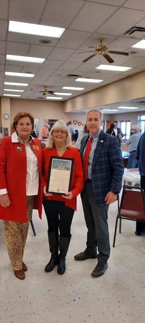 Yesterday was a very special day. I was presented with a Citation for my late husband Sam H Phillips III from the House of Representatives of Arkansas. It was a great honor to except this in his memory and for his service t