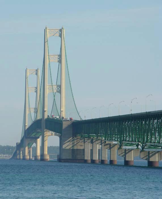 Beverly Wagner's album, MACKINAW BRIDGE AND ISLAND MICHIGAN