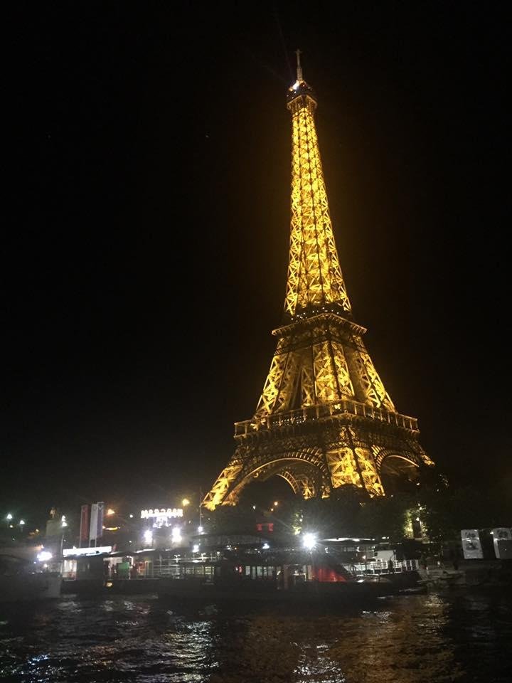 Phil powers on river cruise