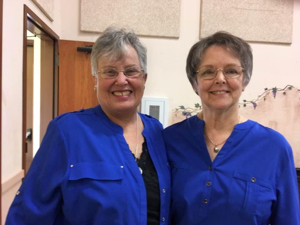 My "twin" and fellow Bethany Swedes classmate Louise Carlson Ehmke!
