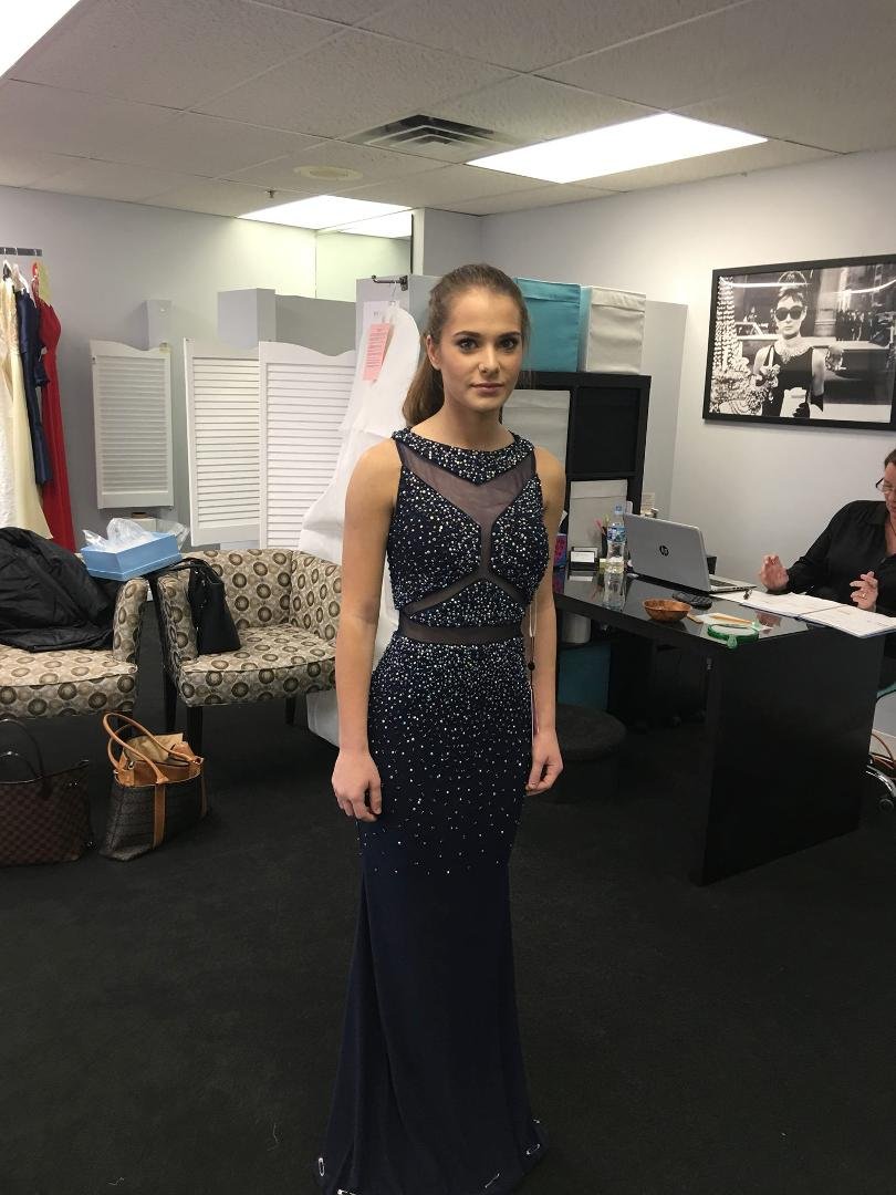 Holly's prom dress.