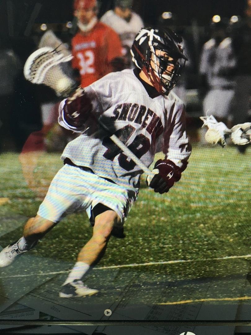 Pa
t moving the ball in a come from behind overtime win last night against Oneonta State