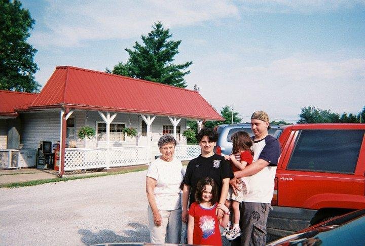 William Hatcher's album, trip up to see grandkids