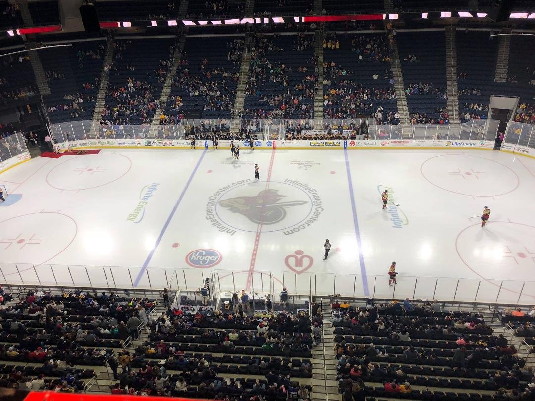 Hello out there, we’re on the air. It’s hockey night tonight.