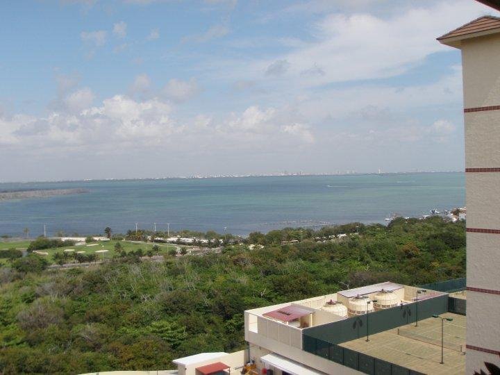 The lagoon where we rode wave runners