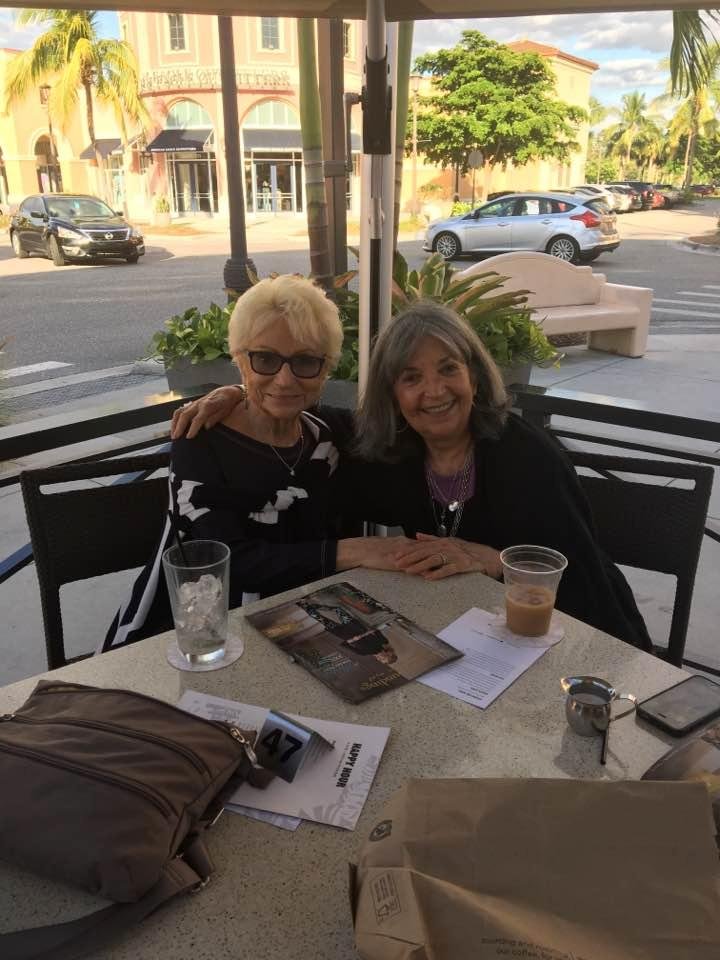 Buddies for 60 years! So special
Karen and Maxine