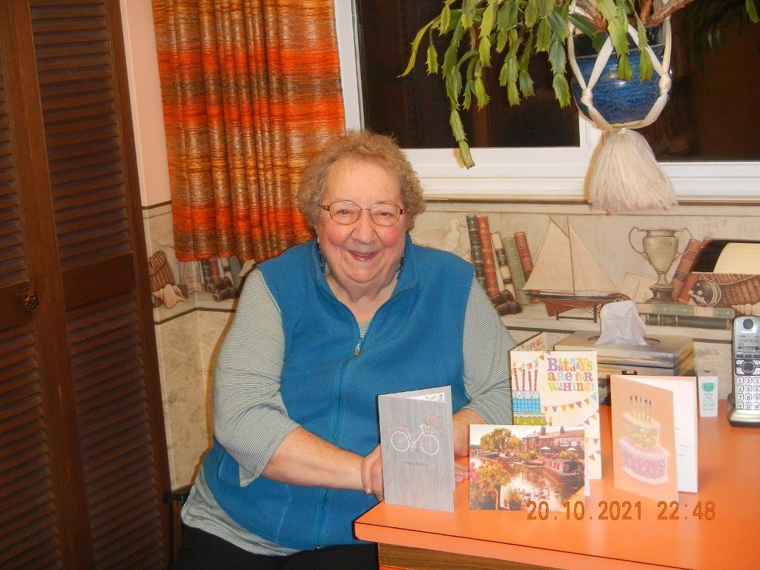 Thank you everyone for your birthday wishes to me relating to my 78th birthday on October 20, 2021.  It was great to hear from so many by mail, e-mail, telephone and in person.   All the best to you and yours.

Maureen Woot