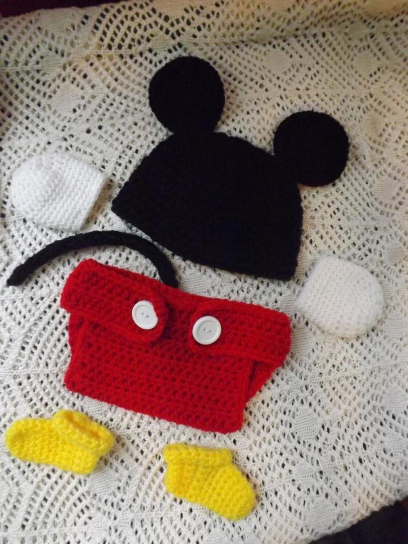Just had my first sale on Etsy, this cute little Mickey Mouse photo prop!