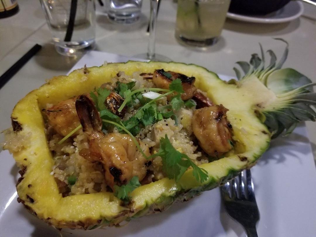 Pineapple fried rice at Saigon Surface!