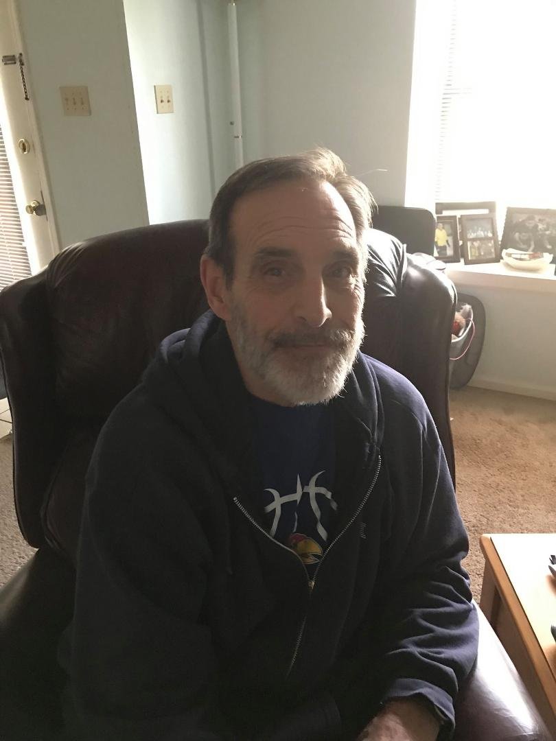 Gregg after I brough him home from rehab from broken hip.