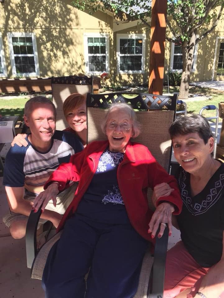Had such a great time celebrating Mom's 97th birthday