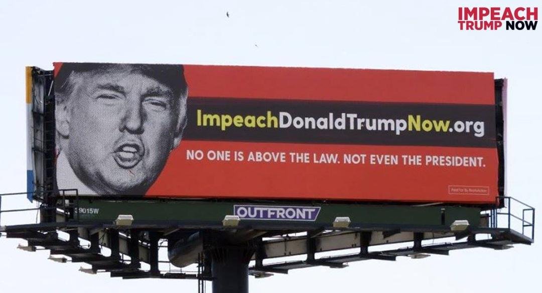 Bill board in Palm Beach FL just a few miles from Mar a lago: Trump furious. LOL