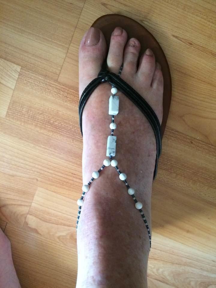 They really do change the look is flip flops...