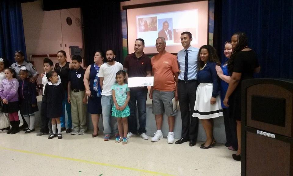for the Late Evelyn Pagan on May 7, 2015 at Molina Family School.