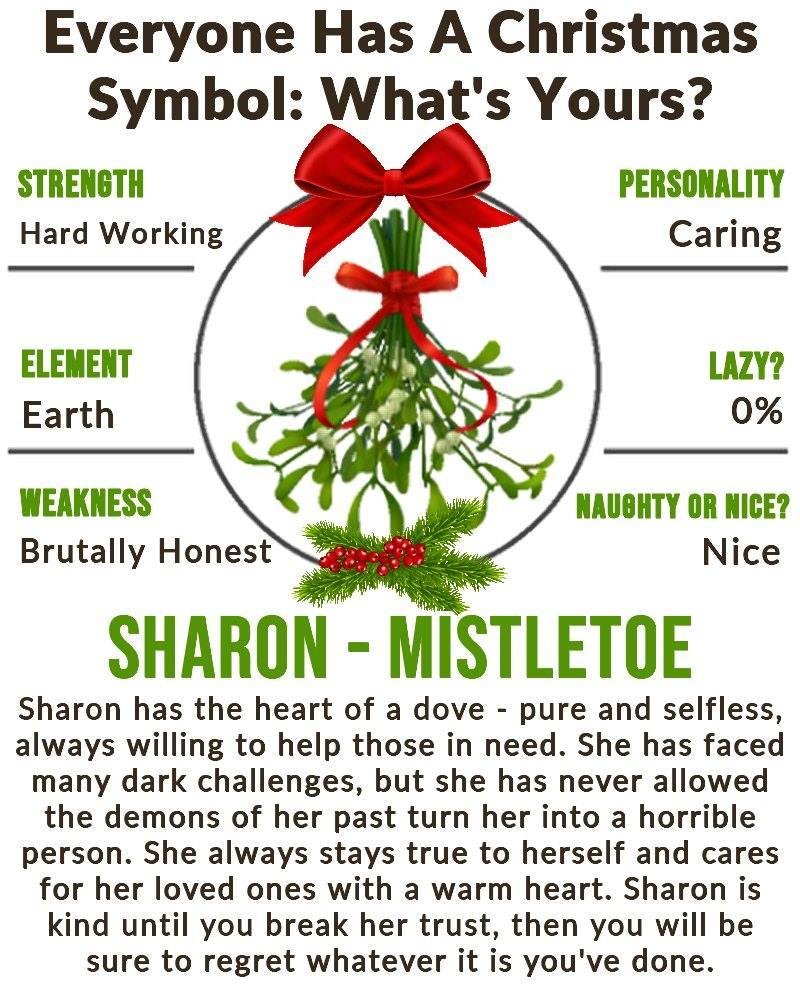 Interesting! I like mistletoe especially when my hubby is around!
