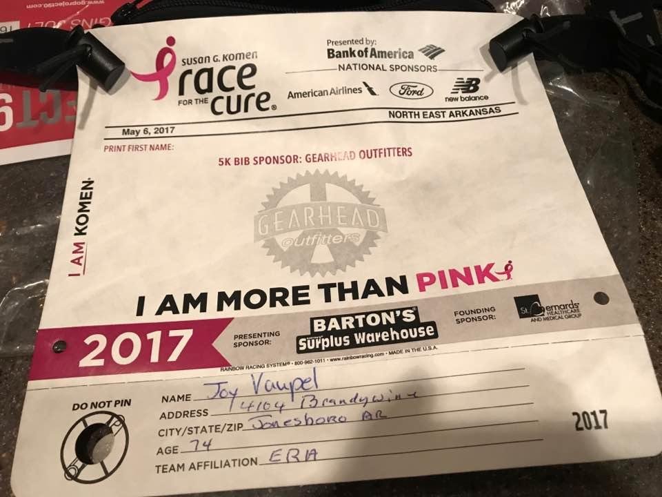 Looking for ur support & donations go to race for the cute & pray that I make it!!
Thanks to all who have made donations
In my name!!! Race starts at 9 AM Sat
May 6, 2017