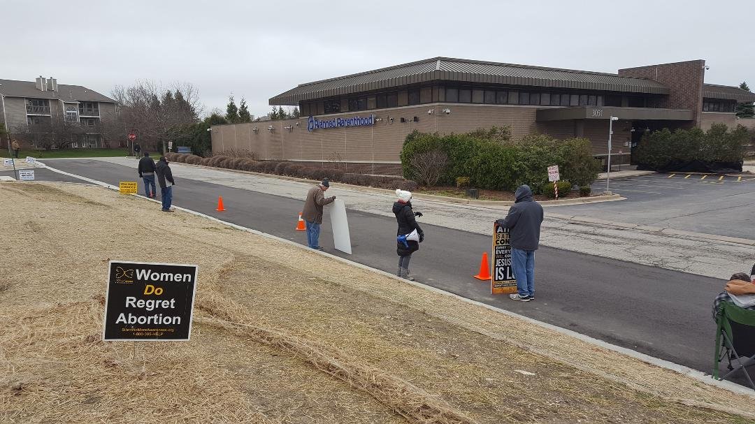 To all my Christian friends out there I would love to see you at Planned Parenthood Aurora next week Saturday at 10am or whenever you could make it. It said Planned Parenthood Aurora murderers 300 + babies a month. On my Fa