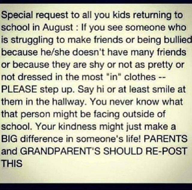 Please read and pass along .