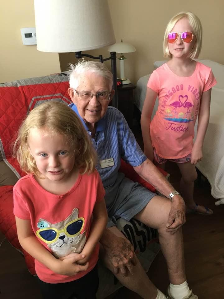 Another fun visit with dad before heading back to Ohio.