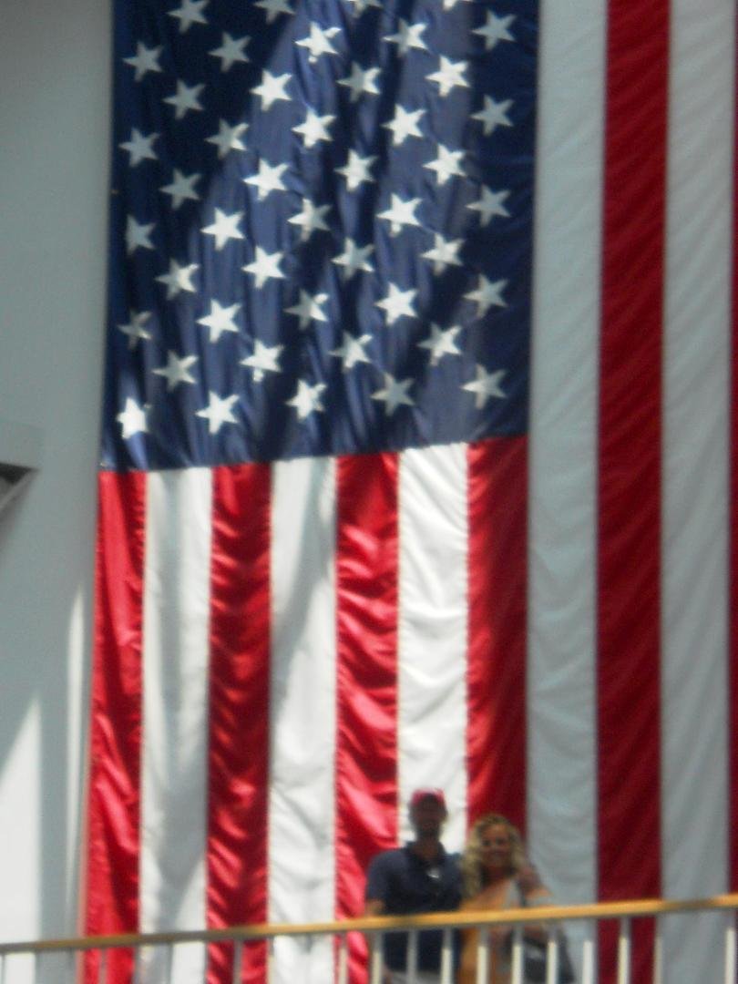 Our patriotic friends.