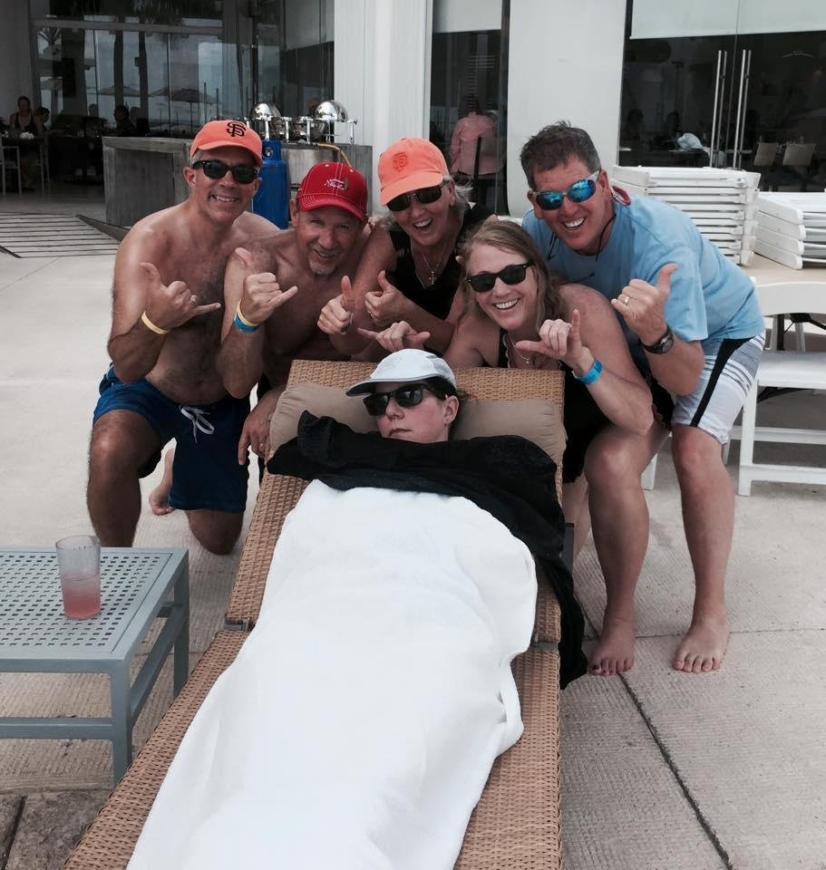 Teri Murphy...can't stop, won't stop in Mexico