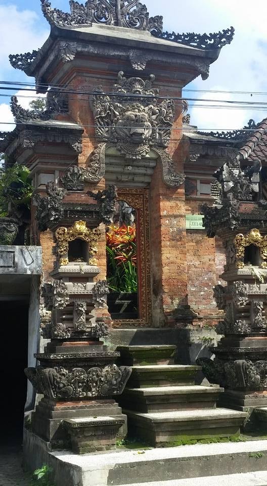 Typical family compound entrance