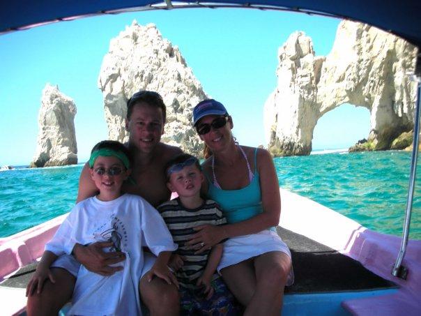 Cabo- glass bottom boat.