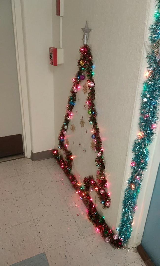 The hall outside my door