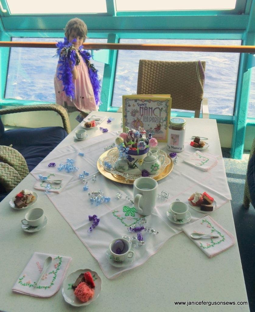 Birthday Tea at Sea and Free Designs, a new blog post celebrating the birthday of granddaughter Vivian Rose, has been posted. Check it out here and leave a comment if you would like the free tea linen designs sent to you.