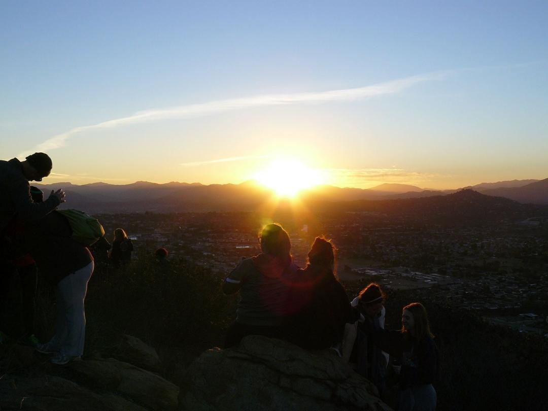 Cowles Mountain Winter Solstice Hike