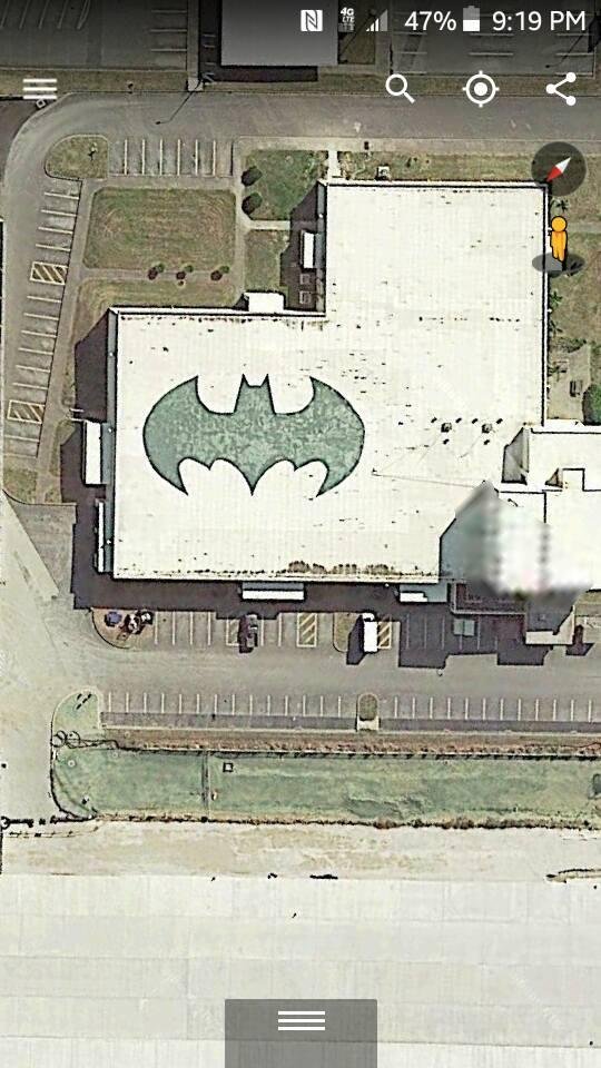 Messing around on Google Earth and found this on some random island of the coast of Japan.