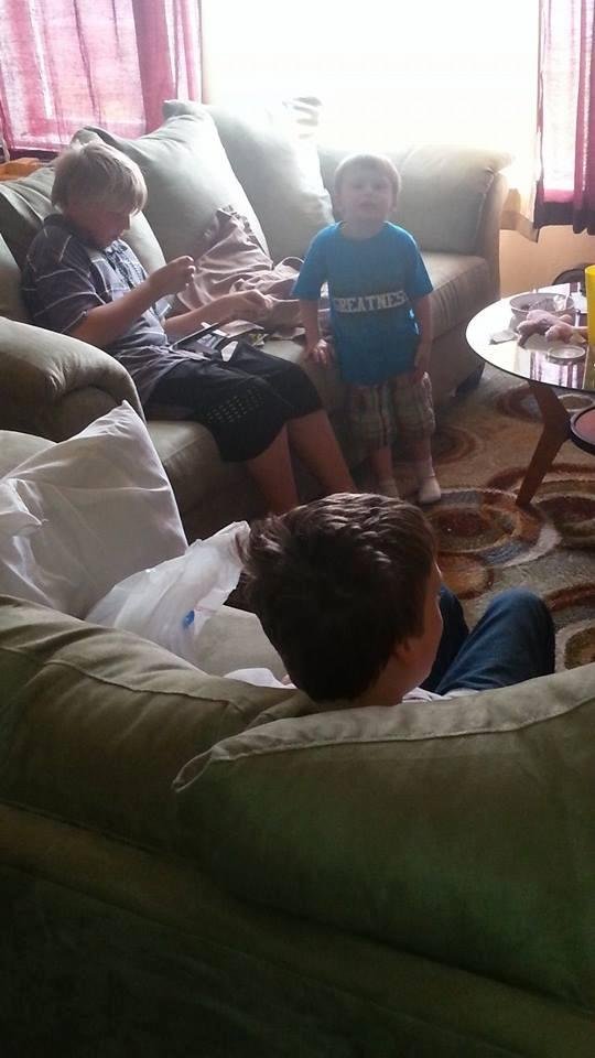 Spent the day with the boys