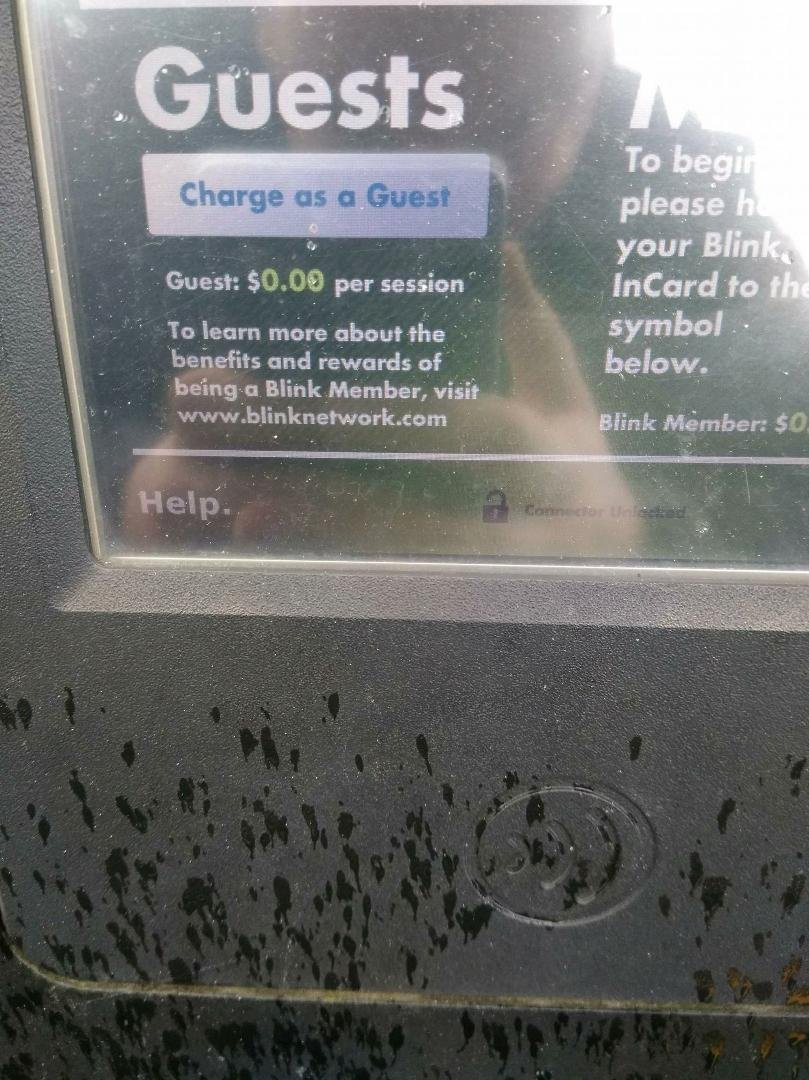 A free Blink fast charger?