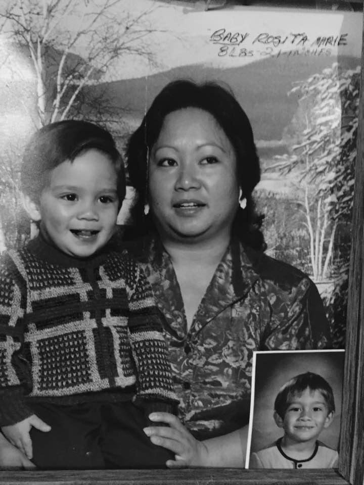 My sister Rosita Arellano w/her son Nicholas Arellano❤️❤️🙏