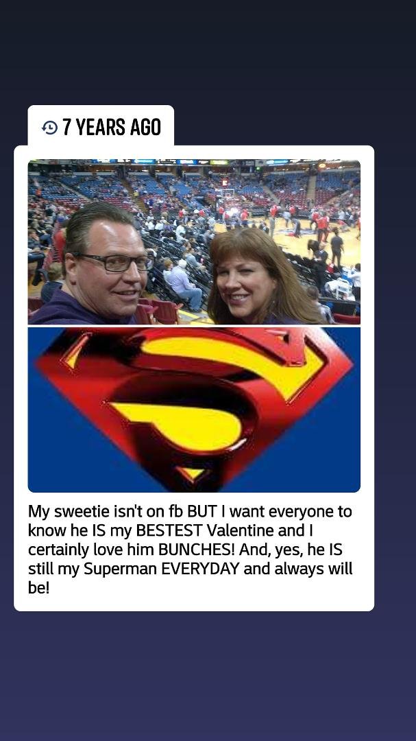 Still true! He's a keeper - ❤❤❤