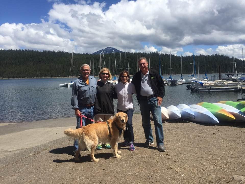 Lunch at Elk Lake