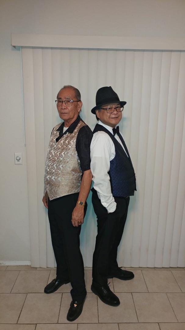 Going through some photos and found this. DEC 31, 2020. My daughter invited me and my brother to a new years eve party!!
