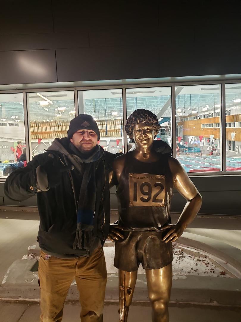 Me n Terry cold AF