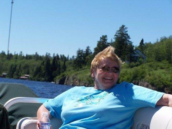 Helena at Gerry's Place Pye landing