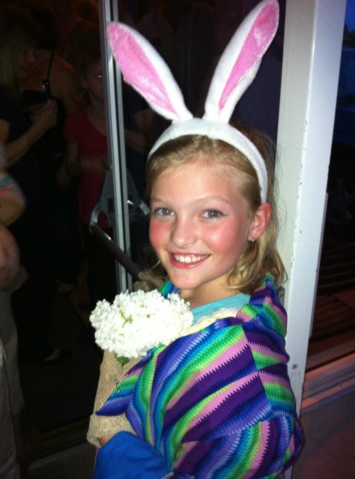 Jacy Leigh Mull, White Rabbit, Alice in Wonderland