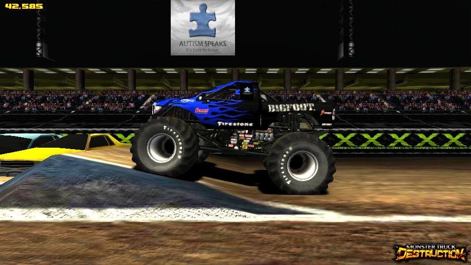 I just took this photo whilst playing Monster Truck Destruction, get it here iPhone: http://bit.ly/1ckVfYj, Google Play: http://bit.ly/1dP4xyQ